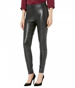 Леггинсы , Leather Coated Ponte Leggings Vince Camuto