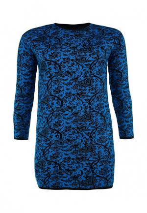 Платье Milana Style. Цвет: синий