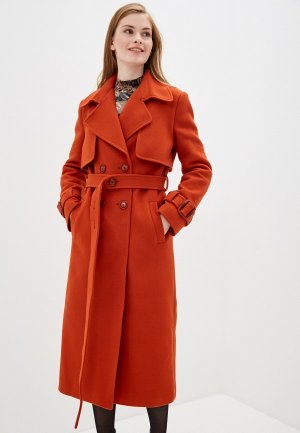 Пальто Theone by Svetlana Ermak. Цвет: оранжевый
