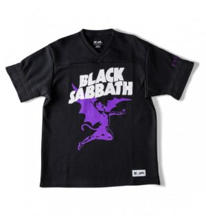Футбольная Джерси Dc X Black Sabbath Shoes. Цвет: черный