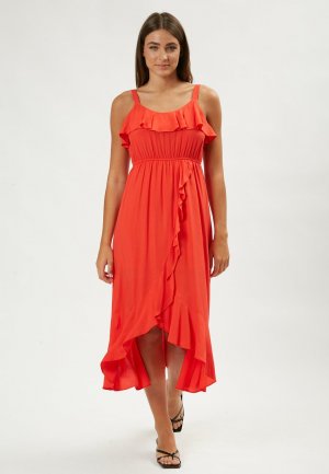 Повседневное платье FLOUNCED INFLUENCER, цвет lobster Influencer