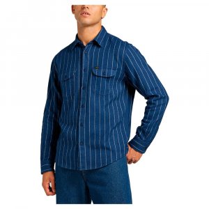 Рубашка с длинным рукавом Worker, синий Lee