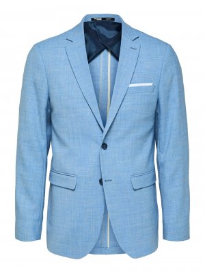 Пиджак стандартного кроя Oasis, светло-синий SELECTED HOMME