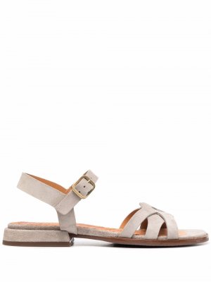 Braided-strap sandals Chie Mihara. Цвет: серый