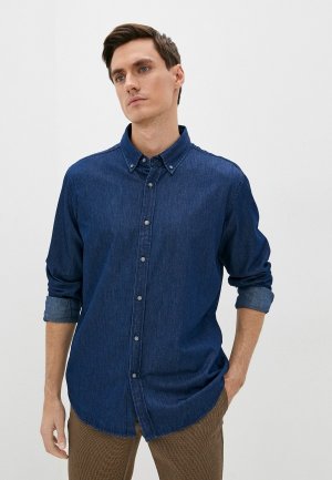 Рубашка джинсовая Tatuum. Цвет: синий