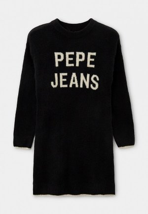 Платье Pepe Jeans. Цвет: черный