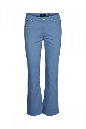 Расклешенные джинсы с карманами , синий Vero Moda