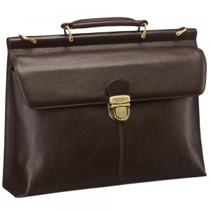 Портфель мужской P402570-59, коричневый Dr.Koffer. Цвет: коричневый