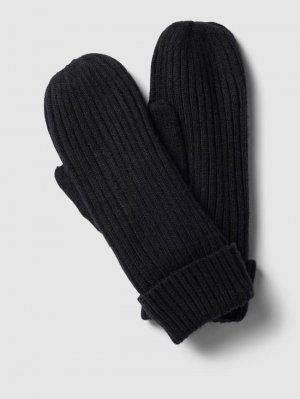 Перчатки с широкими манжетами модель ЗЕННА Only, черный ONLY