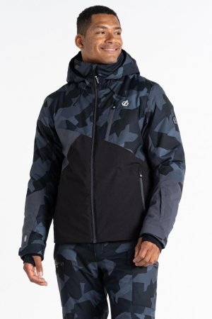 Водонепроницаемая лыжная куртка Baseplate Dare 2b, серый 2B. Цвет: серый
