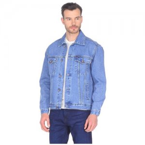 Куртка джинсовая DAIROS голубой, размер 2XL. Цвет: голубой