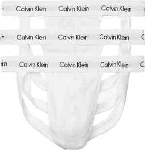 Трусы Cotton Stretch Jock Strap 3-Pack , белый Calvin Klein Underwear
