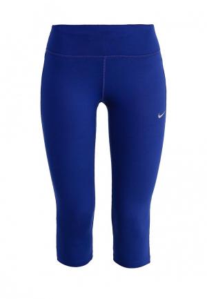 Капри Nike DF EPIC RUN CAPRI. Цвет: синий