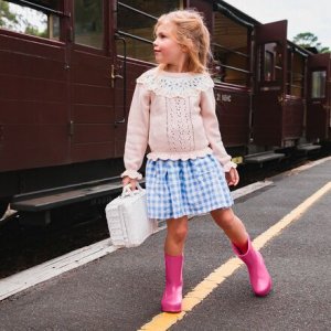 Непромокаемые ботинки Derry — детские , цвет EVA/Neon Pink Birkenstock