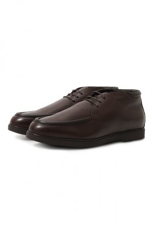 Кожаные ботинки W.Gibbs. Цвет: коричневый