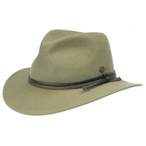 Шляпа , размер 59, зеленый Bailey