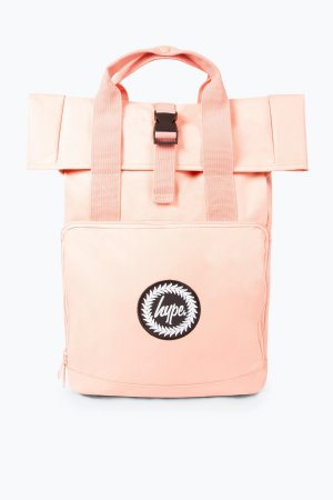 Рюкзак с двумя ручками и складной крышкой, розовый Hype