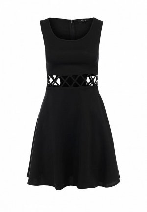Платье EZRA. Цвет: черный