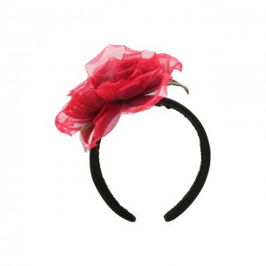 Ободок для волос Dolce & Gabbana. Цвет: красный