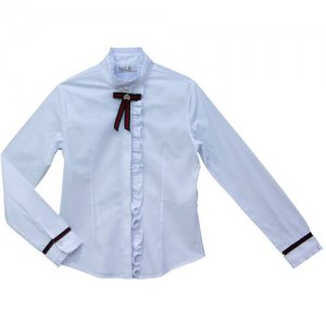 Школьная блуза , размер 164, белый BADI JUNIOR. Цвет: белый