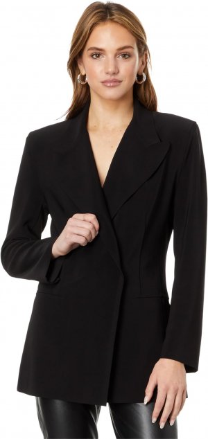 Классический двубортный пиджак , черный Norma Kamali