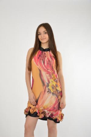 Платье NANA BAILA. Цвет: разноцветный