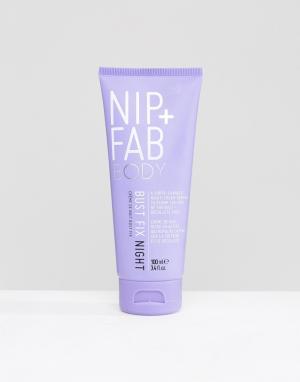 Ночной крем для ухода за кожей груди NIP+FAB, 100 мл Nip+Fab. Цвет: бесцветный
