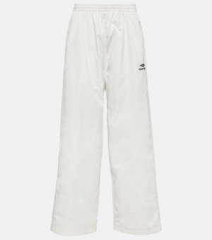 Спортивные брюки 3b sports icon из смесового хлопка , белый Balenciaga