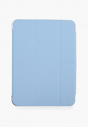 Чехол для планшета Uniq iPad 10.9 (Gen 10), Camden 3-х позиционный, с опцией хранения и зарядки стилуса. Цвет: голубой