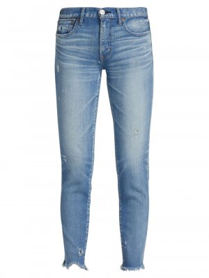 Длинные эластичные джинсы-скинни Diana со средней посадкой , синий Moussy Vintage