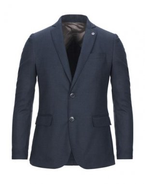 Пиджак EMPORIO CLOTHING. Цвет: темно-синий