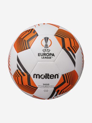 Мяч футбольный UEFA EUROPA LEAGUE 2021/2022, Белый, размер 5 Molten. Цвет: белый