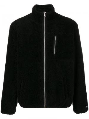 Флисовая куртка-бомбер Champion X Wood. Цвет: чёрный