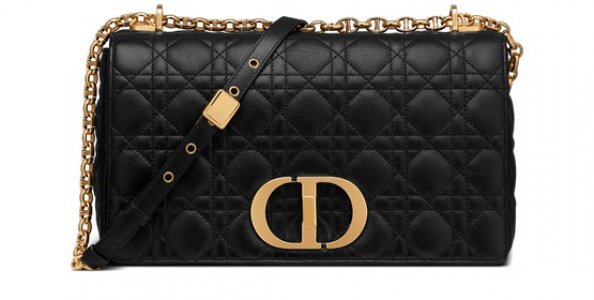 Большая сумка Caro , темно-серый Dior