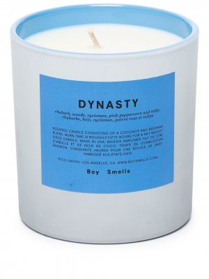 Ароматическая свеча Dynasty (240 г) Boy Smells. Цвет: серый