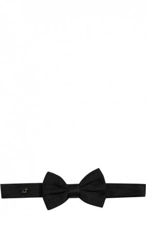 Бабочка из шелка Dolce & Gabbana. Цвет: черный