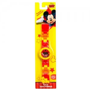 Наручные часы Сима-ленд, красный, мультиколор, мультиколор Disney. Цвет: красный