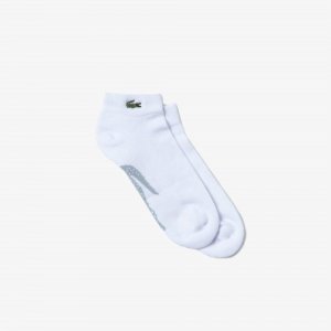 LACOSTE Мужские спортивные носки для тенниса из джерси букл [белые]