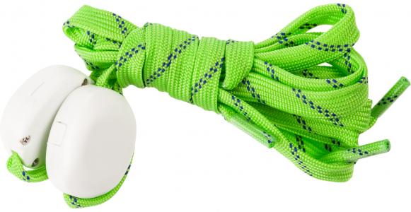 Шнурки светодиодные детские Timson Тимсон. Цвет: зеленый