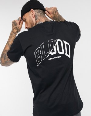 Черная футболка Liverpool-Черный Blood Brother