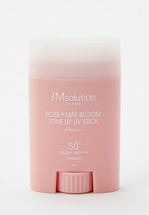 Крем солнцезащитный JMsolution с цветочными экстрактами для защиты и улучшения тона кожи SPF50+ PA++++, стик, 26 г. Цвет: прозрачный