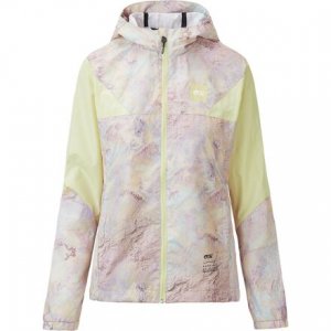Куртка с принтом Scale женская , цвет Geology Cream Picture Organic