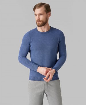 Пуловер трикотажный KWL-0806 DBLUE HENDERSON. Цвет: темно-голубой