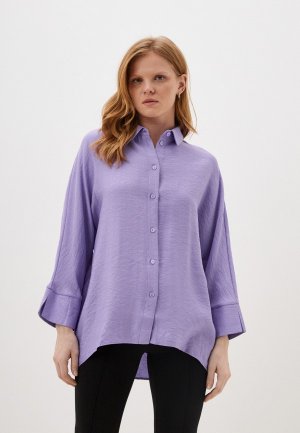 Блуза Vivostyle. Цвет: фиолетовый