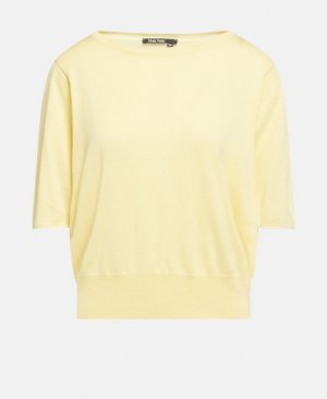 Пуловер с короткими рукавами , желтый Marc Aurel