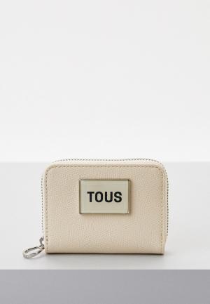 Кошелек Tous. Цвет: бежевый