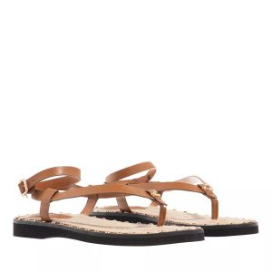Сандалии gracey leather sandal , коричневый Coach