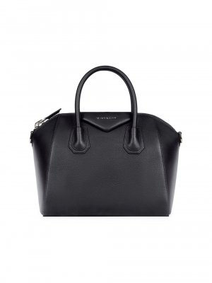 Маленькая сумка Antigona из зерненой кожи, черный Givenchy