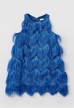 Платье Choupette. Цвет: синий
