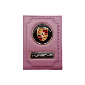 Обложка для автодокументов 1-6-911, розовый Porsche Design